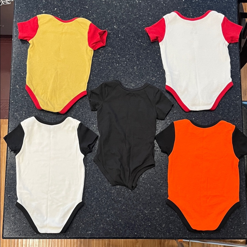 5 Pack Of Baby Bodysuit/Kids One-Piece - Picture 2 of 4